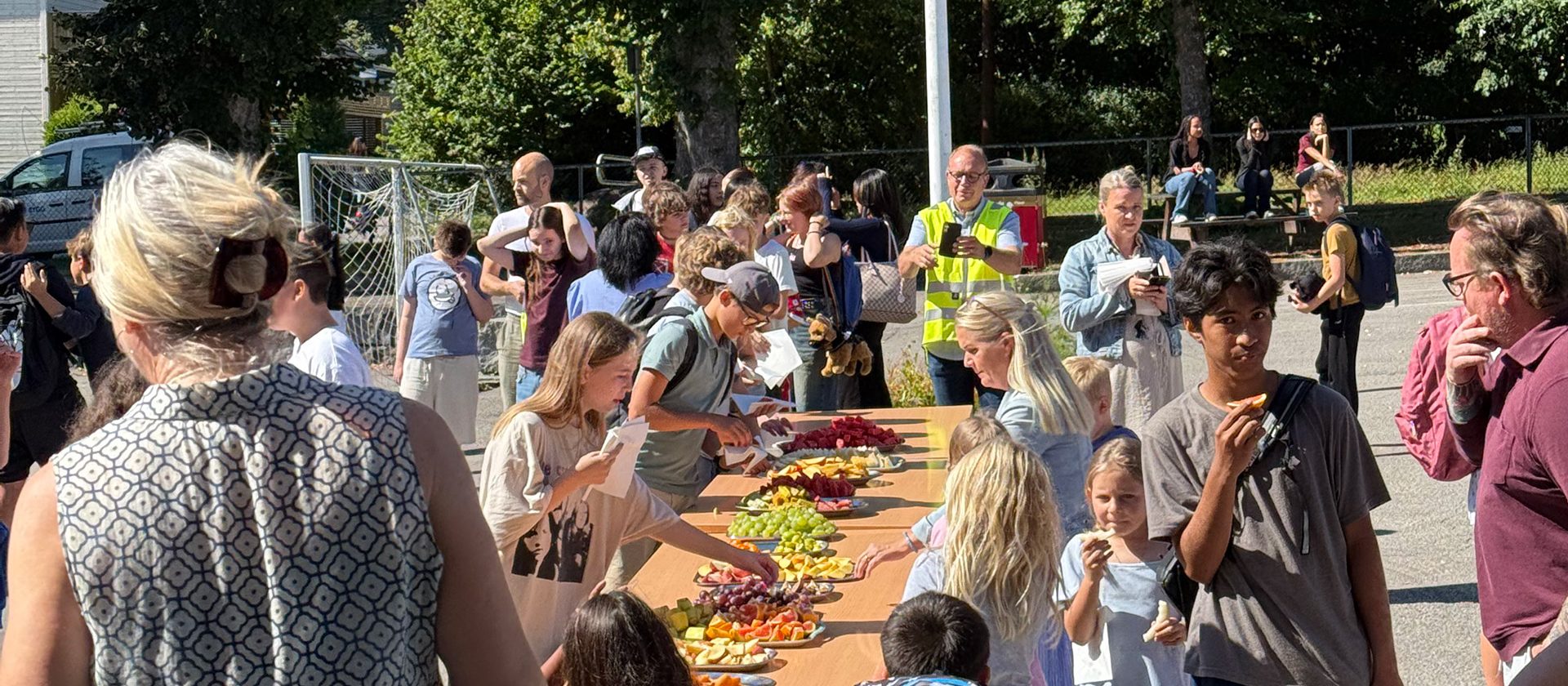 1.skoledag2025-3 Fruktbord første skoledag